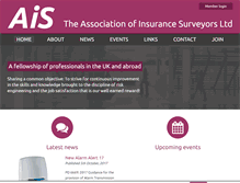 Tablet Screenshot of insurancesurveyors.org